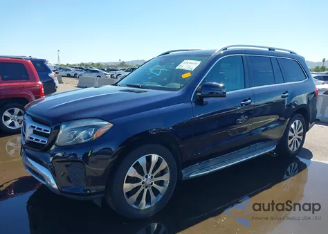 2017 Mercedes-Benz Gls 450 4Matic из США, поврежденный, VIN 4JGDF6EE2HA770418